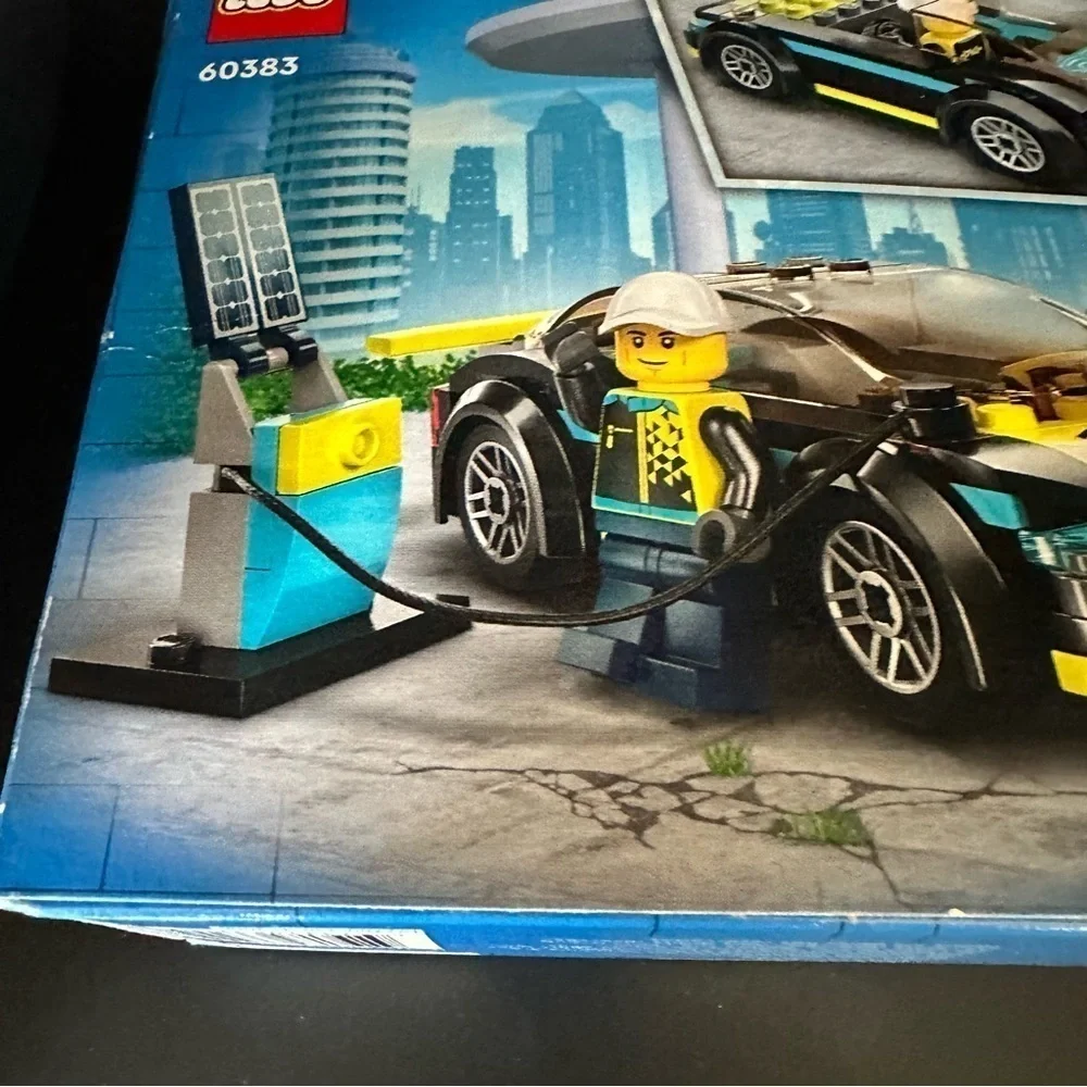 Retired LEGO City Electric Sports Car 60383 – New Sealed Collectible